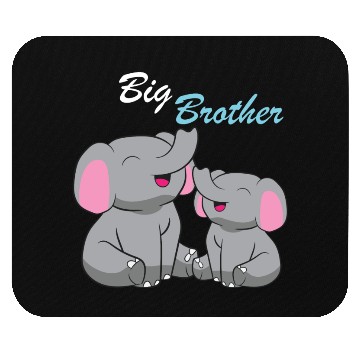 Discover Elephants - Big Brother Mouse Pads