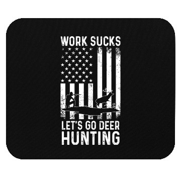 Discover Let's Go Deer Hunting Deer Hunter Mouse Pads