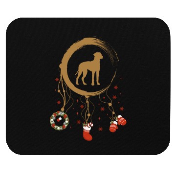 Discover dog dreamcatcher Christmas Rhodesian Ridgeback Mouse Pads