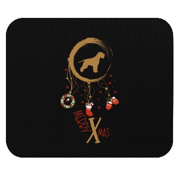 Discover dog dreamcatcher Christmas Schnauzer Mouse Pads