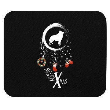 Discover dog dreamcatcher Christmas Schipperke Mouse Pads