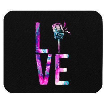 Discover Karaoke Singer Microphone Vocalist Mouse Pads