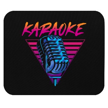 Discover Karaoke Singer Retro 80s 90s Mouse Pads