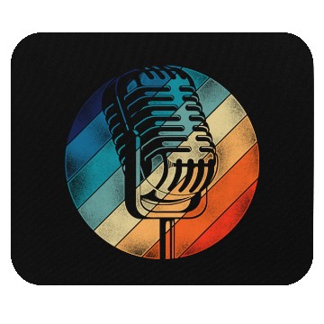 Discover Karaoke Singer Microphone Vocalist Mouse Pads