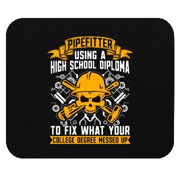 Discover Pipefitter Using A High School Foreman Pipefitters Mouse Pads