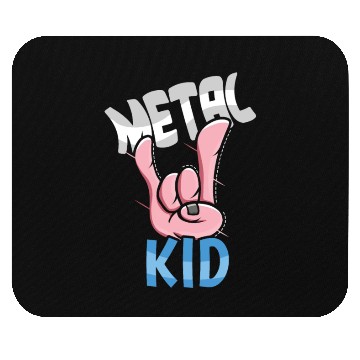 Discover Rock Sign Rock Hand Metal Kid Music Lover Rocker Mouse Pads