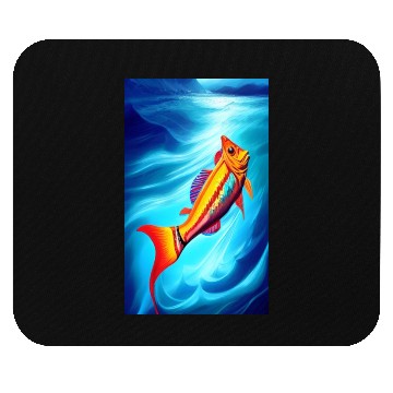 Discover Colorful fish Mouse Pads