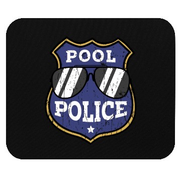 Discover Pool Police - pool lifeguard Mouse Pads