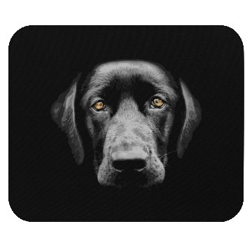 Discover Black Labrador Retriever Mouse Pads
