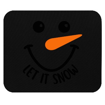 Discover let it snow Mouse Pads