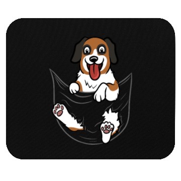 Discover Saint Bernard Pocket Graphic Mouse Pads