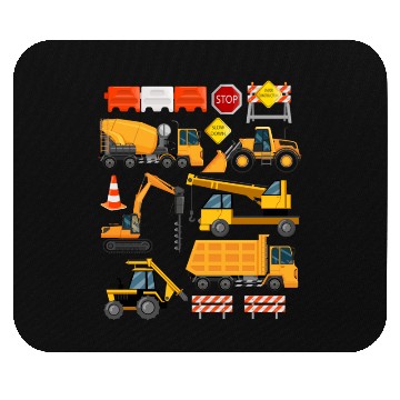 Discover Construction Payloader Tractor Dumptuck Mouse Pads