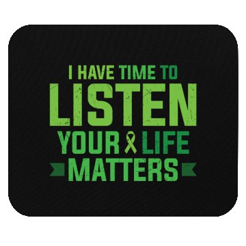 Discover Fight The Stigma Butterfly Mental Health Mouse Pads