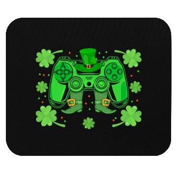 Discover Video Game Controller Irish Gamer Boys St Patricks Mouse Pads