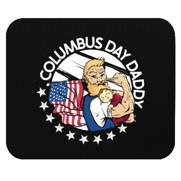 Discover Columbus Day 1492 Mouse Pads