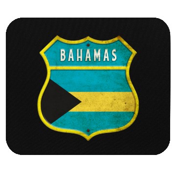 Discover Bahamas coat of arms flag design Mouse Pads