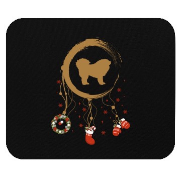 Discover dog dreamcatcher Christmas Tibetan Mastiff Mouse Pads