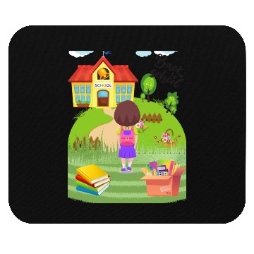 Discover back to school kids Mouse Pads desing