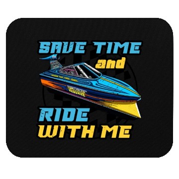Discover Drag Boat Racing Racer Speed Boat Driver Mouse Pads
