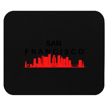 Discover San Francisco pride Mouse Pads