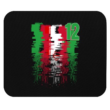 Discover Iran Soccer team Jerseys Iran team 2022 number 12 Mouse Pads