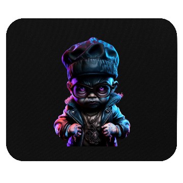Discover Baby Cyberpunk Gangsta Mouse Pads