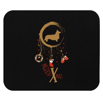Discover dog dreamcatcher Christmas Welsh Corgi Mouse Pads