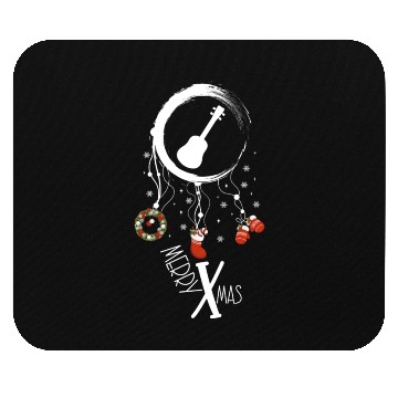 Discover musical instrument dreamcatcher Christmas Ukulele Mouse Pads