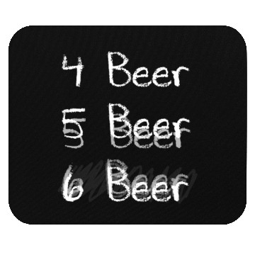 Discover Funny beer alcohol party saying Mouse Pads