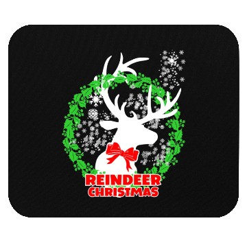 Discover Reindeer Christmas Mouse Pads