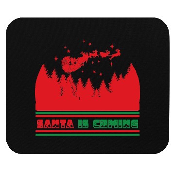 Discover Santa is coming Mouse Pads
