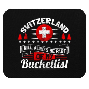 Discover Switzerland Matterhorn Home Gift Idea Mouse Pads