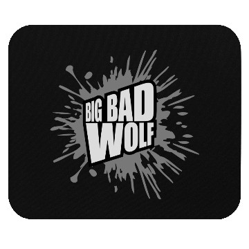 Discover big bad wolf quote Mouse Pads