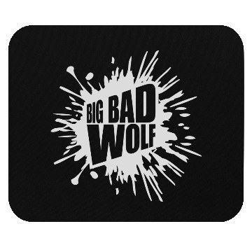 Discover big bad wolf quote Mouse Pads