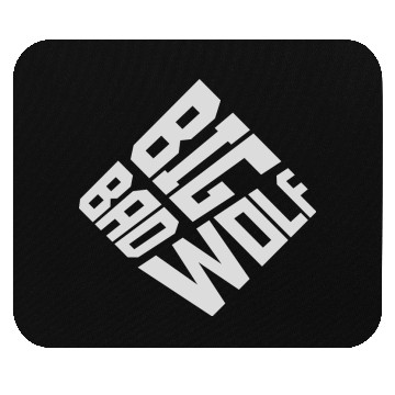 Discover big bad wolf quote Mouse Pads