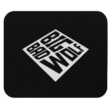 Discover big bad wolf quote Mouse Pads