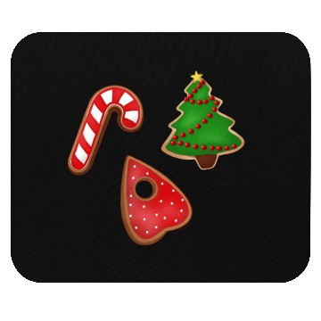 Discover Christmas cookies Mouse Pads