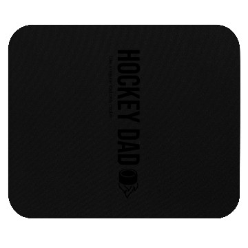 Discover Hockey Dad Mouse Pads