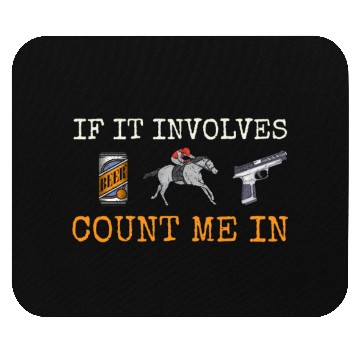 Discover Horse Racing Horse Betting Gambling Beer Drinking Mouse Pads