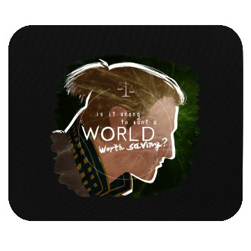 Discover Anders A World Worth Saving Relaxed Fit Mouse Pads