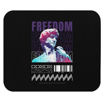 Discover freedom Mouse Pads