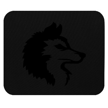 Discover Alpha Wolf Cool Logo Mouse Pads