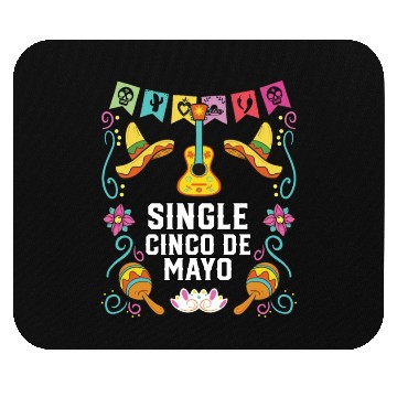 Discover Single Cinco De Mayo Mexican Pride Mexico Country Mouse Pads