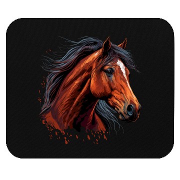 Discover Horse Face Mouse Pads