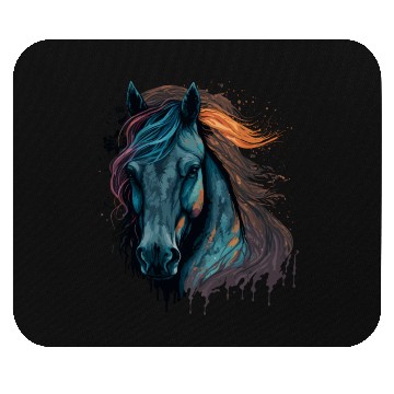 Discover Pony Face Mouse Pads