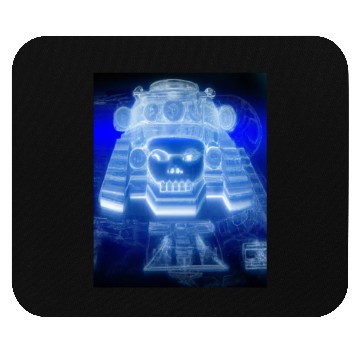 Discover Maya Blueprints Inca Mask Drawing Ancient Mouse Pads