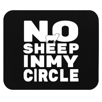 Discover No Sheep in my Circle Essential Mouse Pads