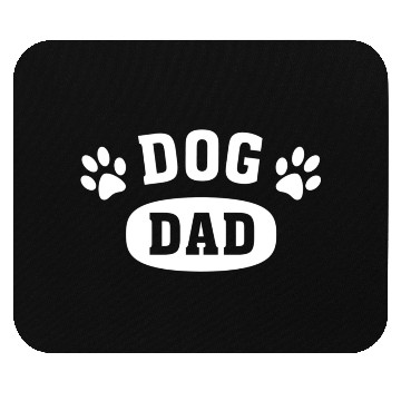 Discover Dog Dad Mouse Pads