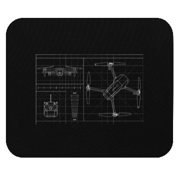 Discover Drone-design draft Drone-design draft inspiration Mouse Pads