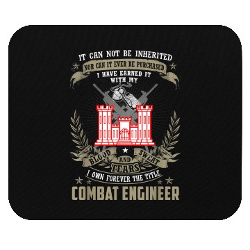 Discover It Cannot Be Inherited | Purchased Combat Engineer Mouse Pads